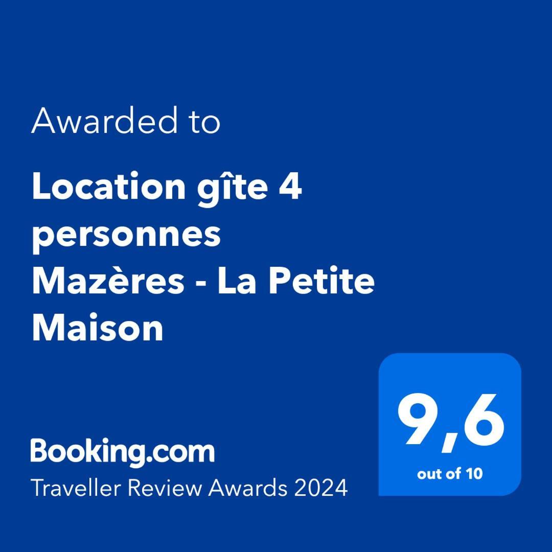 Location Gite 4 Personnes Mazeres - La Petite Maison Ngoại thất bức ảnh